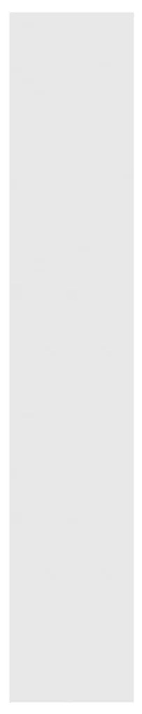 Βιβλιοθήκη/Διαχωριστικό Χώρου Λευκό 60x30x166 εκ. Μοριοσανίδα - Λευκό