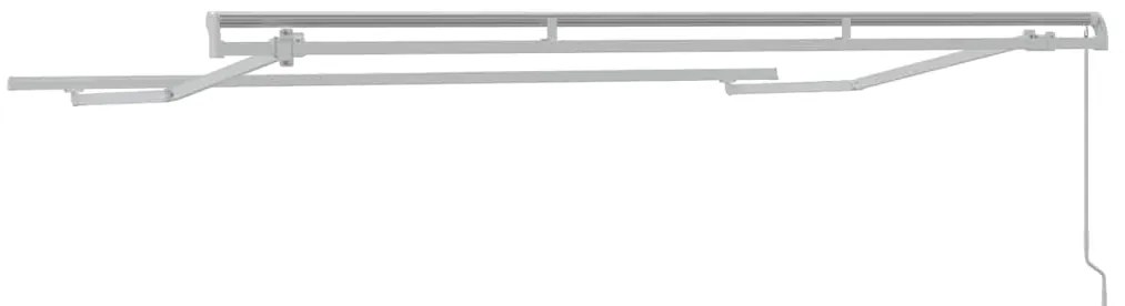 vidaXL Σκελετός Τέντας Λευκό 3.5 x 2 m Μέταλλο