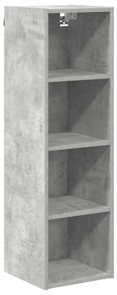 vidaXL Κρεμαστό ντουλάπι Σκυρόδεμα Γκρι 30 x 29,5 x 100 εκ.