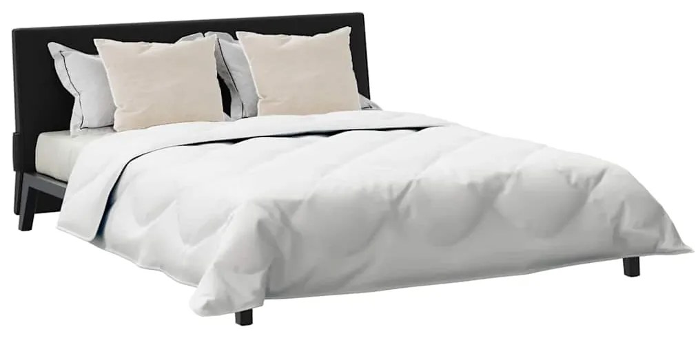 vidaXL Παπλωμα με Μαξιλάρια Argyle 3 pcs Λευκό 240 x 260 εκ. Μικροΐνες