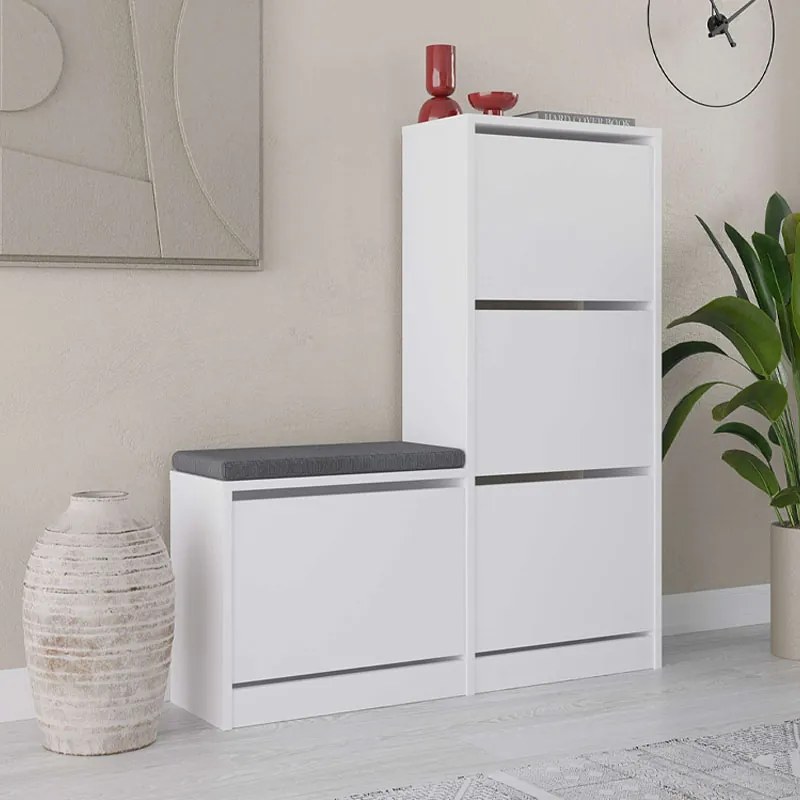 ΠΑΠΟΥΤΣΟΘΗΚΗ DUDE MEGAPAP ΧΡΩΜΑ ΛΕΥΚΟ 104,8X26X118,5ΕΚ.
