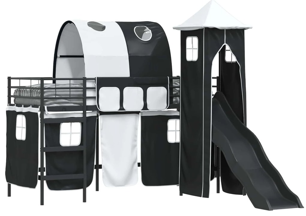 vidaXL Μαύρο 99,5 x 190 εκ.