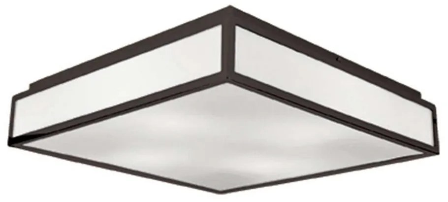 Φωτιστικό Οροφής - Πλαφονιέρα L300X300 Figaro 4118001 Wenge Viokef Metal