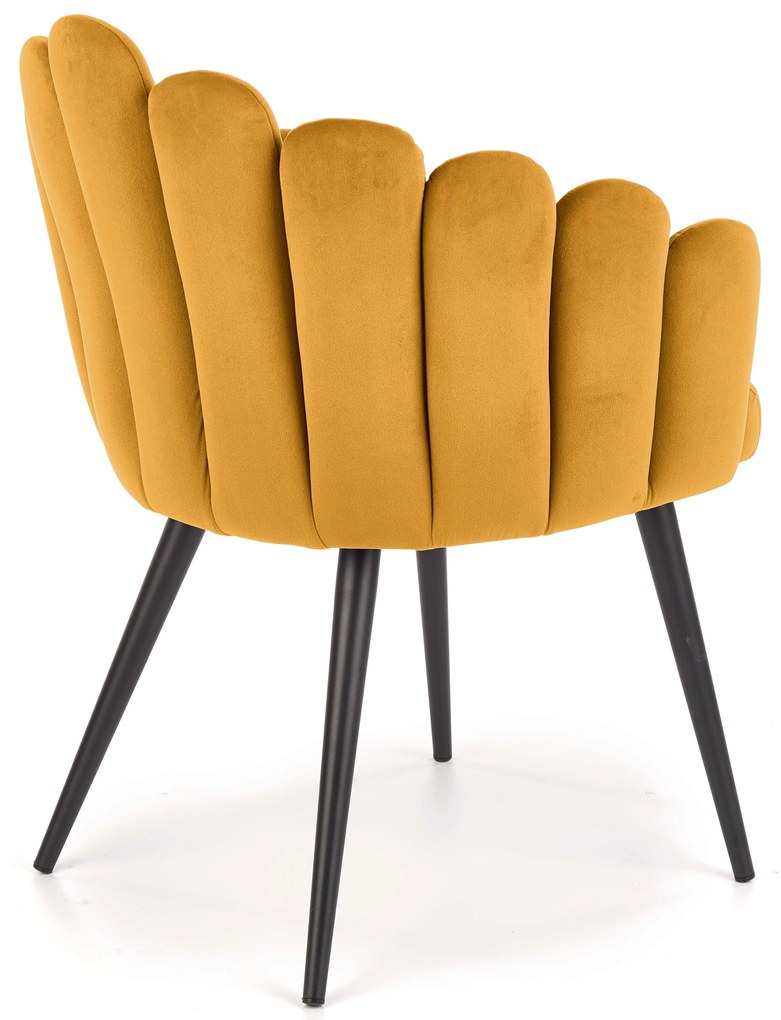 K410 chair, color: mustard DIOMMI V-CH-K/410-KR-MUSZTARDOWY