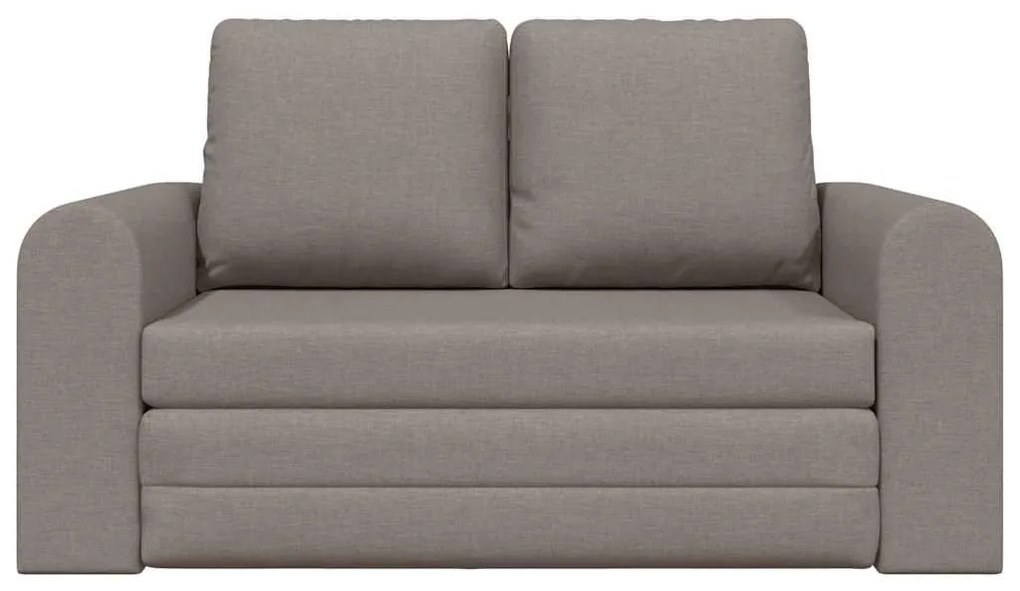 vidaXL Κρεβάτι καναπές Taupe 148 x 71 x 83 εκ. ύφασμα