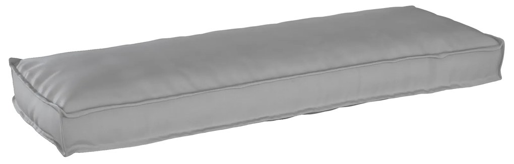 vidaXL Μαξιλάρι Παλέτας για Πάγκο Γκρι 120x40x8 εκ Υφασμάτινος Πολυεστέρας