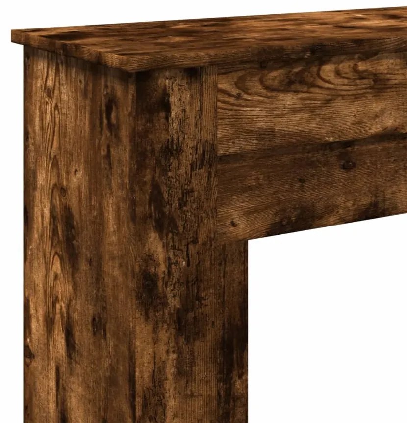 vidaXL Πλαίσιο Τζακιού Καπνιστή Δρυς 90x30x90 εκ. από Επεξ. Ξύλο