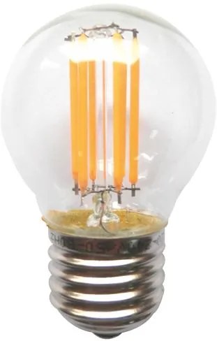 Λαμπτήρας LED Filament E27 Glamo 6W 2700K Dimmable  (10 τεμάχια)