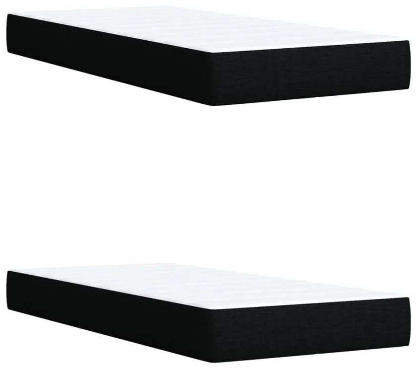 ΚΡΕΒΑΤΙ BOXSPRING ΜΕ ΣΤΡΩΜΑ ΜΑΥΡΟ 200X200 ΕΚ. ΥΦΑΣΜΑΤΙΝΟ 3289858