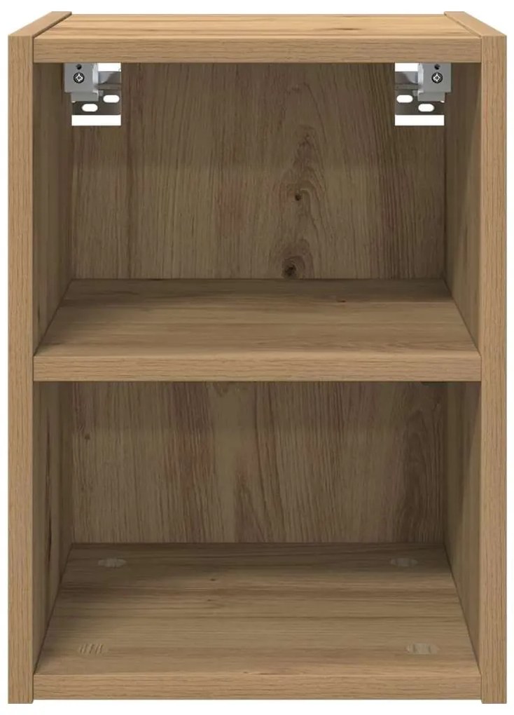vidaXL Κρεμαστό ντουλάπι με αποθήκευση Artisan Oak 30 x 29,5 x 40 εκ.