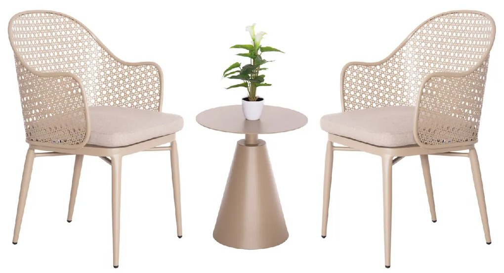 ΣΕΤ LOUNGE 3TMX ΕΞ.ΧΩΡΟΥ OREGO HM21106.03 ΑΛΟΥΜΙΝΙΟ ΣΕ ΚΑΠΟΥΤΣΙΝΟ