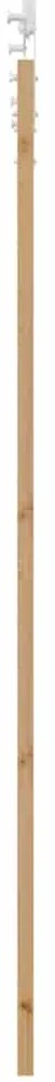 vidaXL Συρόμενη Πόρτα ORKDAL Καφέ 78 x 232 cm Μασίφ ξύλο πεύκου