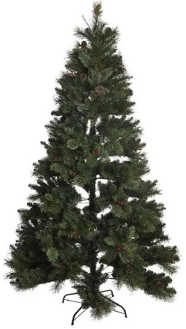 Χριστουγεννιάτικο δέντρο DKD Home Decor Πράσινο PVC Πλαστική ύλη 135 x 135 x 225 cm