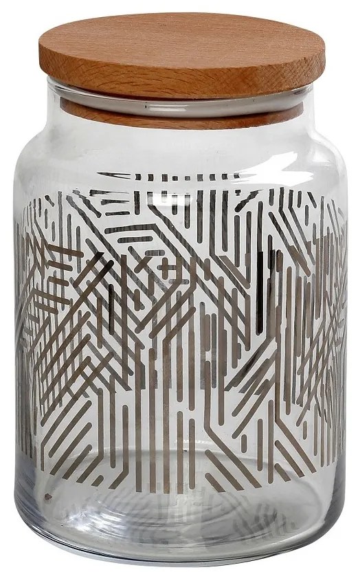 LABYRINTH SILVER ΔΟΧΕΙΟ ΜΕ ΚΑΠΑΚΙ 890ML 10X14,5EK... | Συσκευασία 3 τμχ