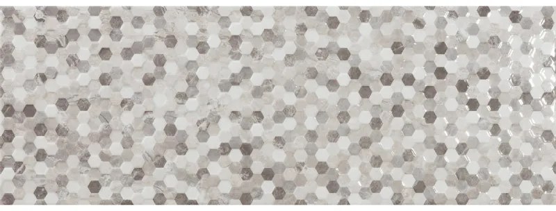 Πλακάκι LOUVRE Décor Gris Mosaico Rlv KARAG 25x70cm Τιμή τετραγωνικού 23€/ Συσκευασία 1.58m2, 9 τεμάχια