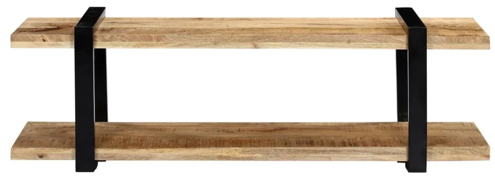 vidaXL Έπιπλο Τηλεόρασης 130 x 40 x 40 εκ. από Μασίφ Ξύλο Μάνγκο