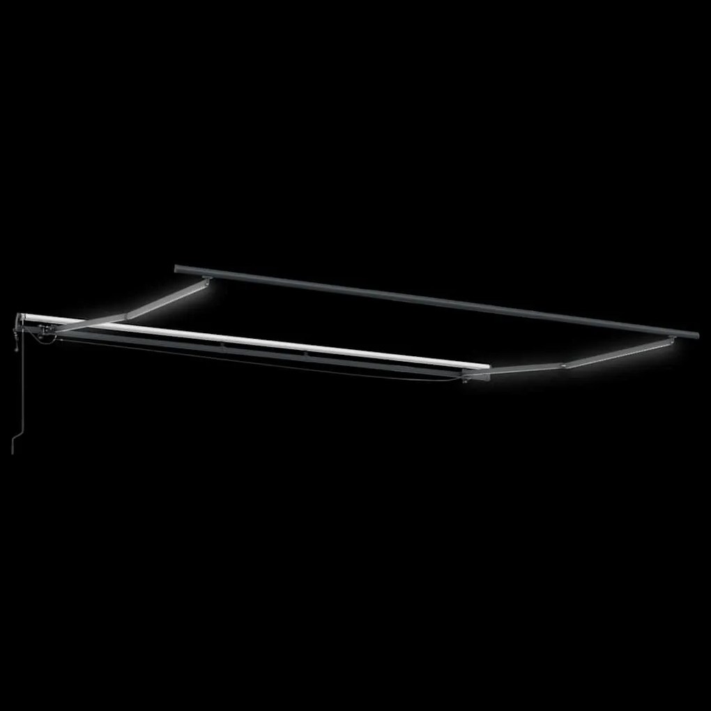 vidaXL Ύφασμα Ομπρέλας με Μαύρο 450 x 300 εκ Πολυεστέρας