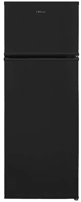 Finlux FXRA 260BE Ψυγείο Δίπορτο 213lt Υ144xΠ54xΒ57εκ., Μαύρο, E