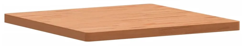 vidaXL Επιφάνεια Τραπεζιού Τετράγωνη 80x80x4 εκ. Μασίφ Ξύλο Οξιάς