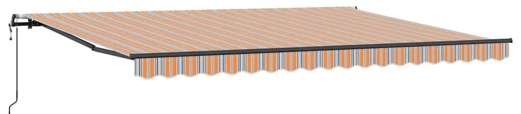 vidaXL Σκηνίτσα Αναδιπλούμενη Πολύχρωμο 450 x 300 εκ ύφασμα