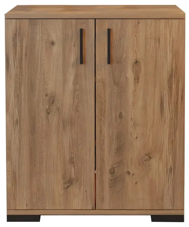 Ντουλάπι Yven pakoworld oak μελαμίνης 65x32x83εκ - 321-000058