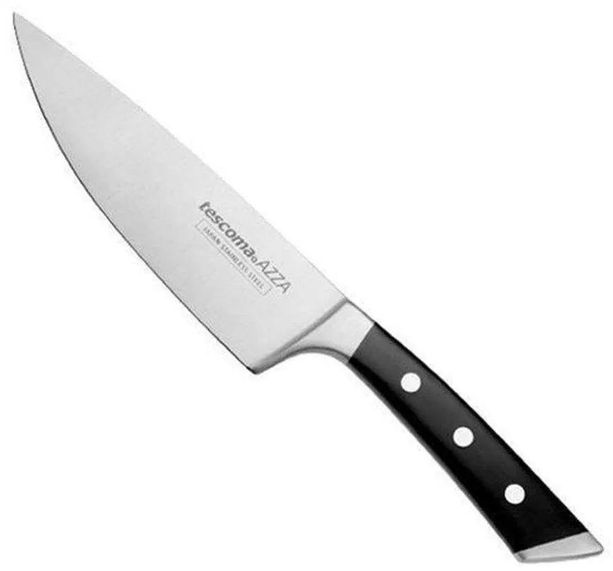 Μαχαίρι Chef Azza 884529 16cm Black-Silver Tescoma Ανοξείδωτο Ατσάλι