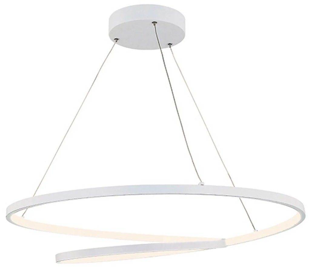 Φωτιστικό Οροφής Led 180055 White Aluminium