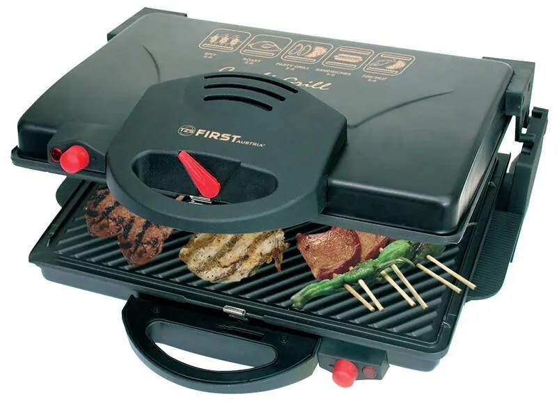 First Austria FA-5330 Ηλεκτρικό grill τοστιέρα με αποσπώμενες πλάκες 2000 W-199199-0005
