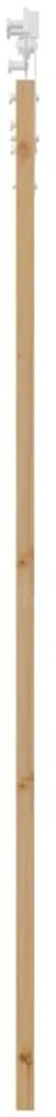 vidaXL Ολισθητή Πόρτα Καφέ 86 x 211 cm Ξύλο και μέταλλο