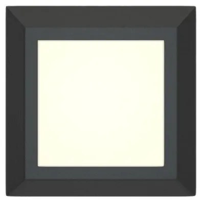 Απλίκα Φωτιστικό Τοίχου IP65 LED 3,5W 3000K-4000K-6000K George IT Lighting-80201540-Ανθρακί 80201540