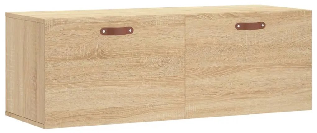 vidaXL Ντουλάπι Τοίχου Sonoma Δρυς 100 x 36,5 x 35 εκ. Επεξεργ. Ξύλο