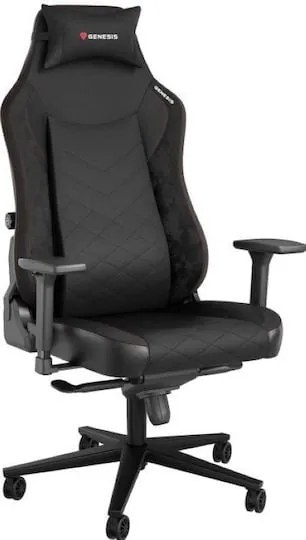 Genesis NFG-2050 Nitro 890 G2 Καρέκλα Gaming Δερματίνης με Ρυθμιζόμενα Μπράτσα Μαύρη