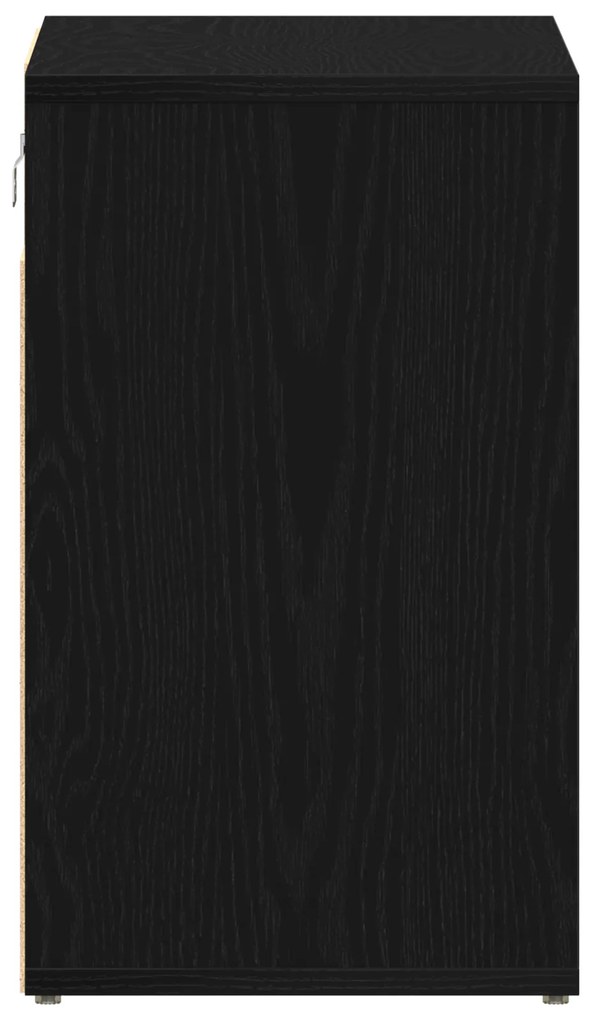 vidaXL Μαύρο Ντουλάπι Παπουτσιών - 52.5 x 30 x 50 εκ.
