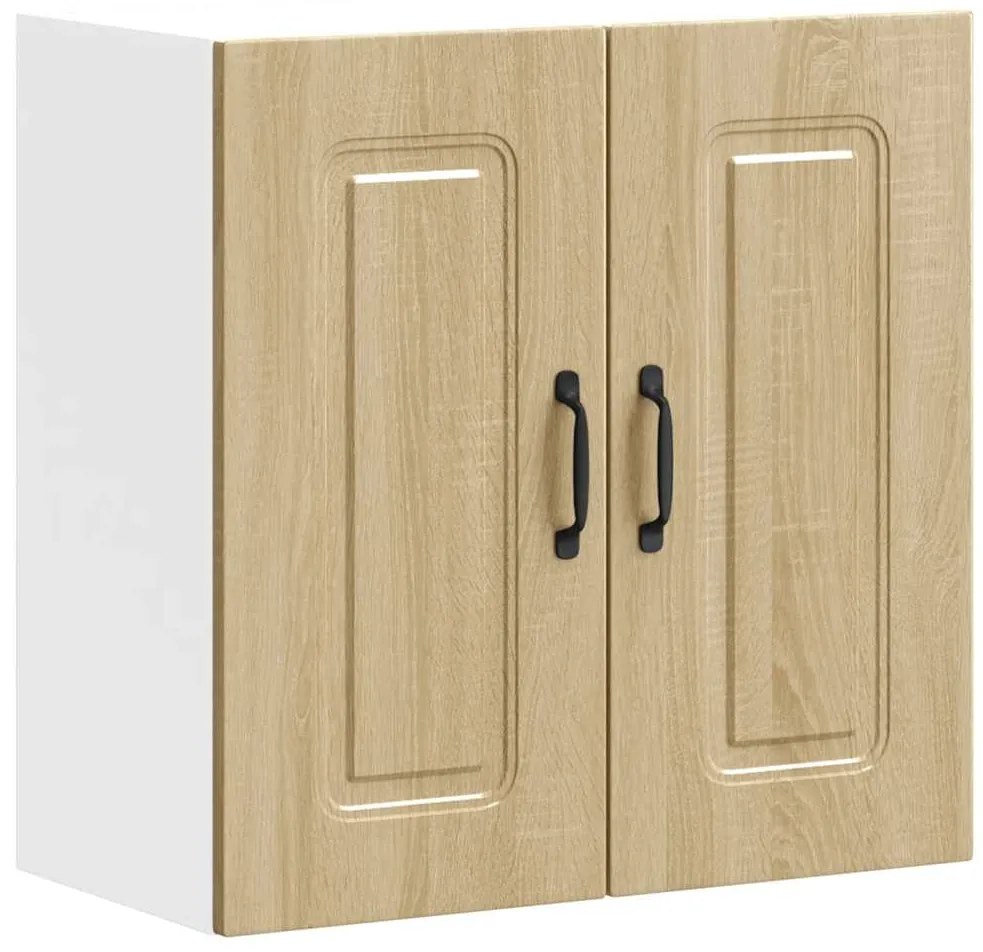 ντουλάπι τοίχου κουζίνας "Kalmar" Sonoma Oak Engineered Wood - Καφέ