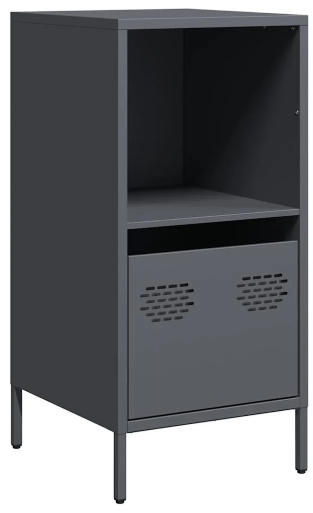 vidaXL Ντουλάπι Ανθρακί 35x39x73,5 εκ. από Χάλυβα Ψυχρής Έλασης