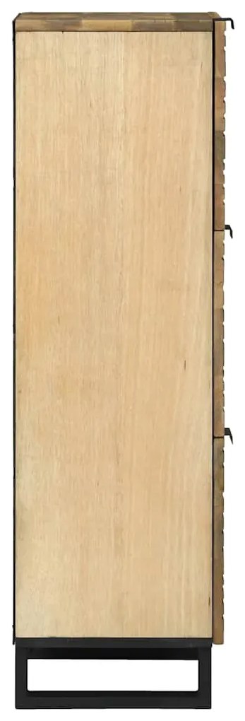 vidaXL Υψηλό Γραφείο Καφέ 40 x 33 x 110 εκ Μασίφ ξύλο μάνγκο