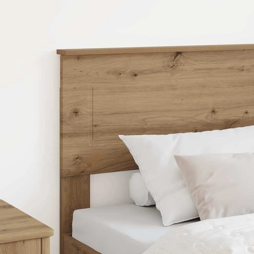 vidaXL Κεφαλάρι με κεφαλάρι Artisan Oak 100 cm Επεξεργασμένο ξύλο