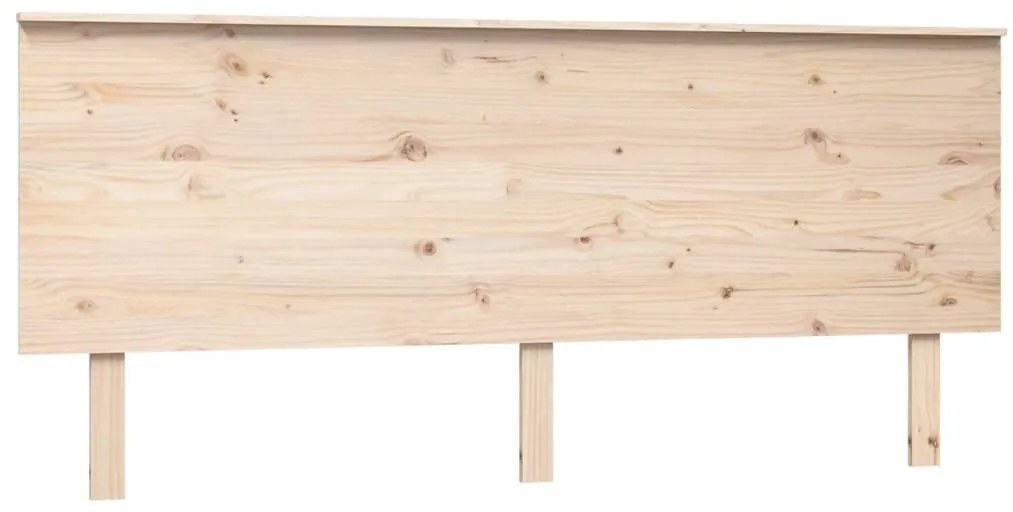 vidaXL Κεφαλάρι Κρεβατιού 184x6x82,5 εκ. από Μασίφ Ξύλο Πεύκου