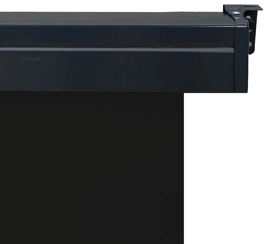 vidaXL Σκίαστρο Βεράντας Πλαϊνό Μαύρο 145 x 250 εκ.