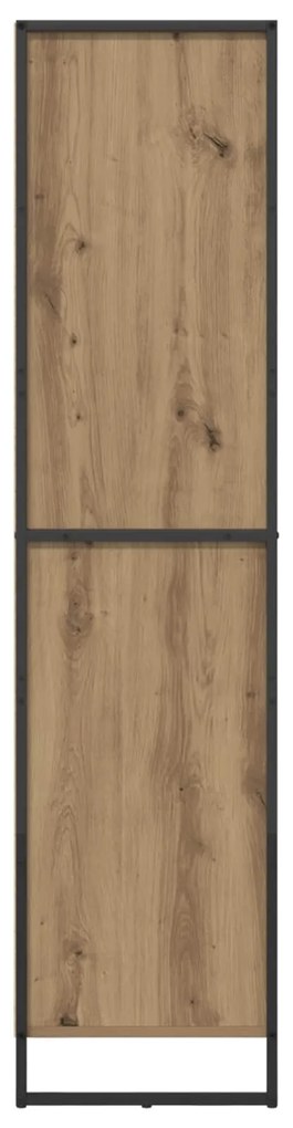 vidaXL Βιβλιοθήκη Καρυδιά Χειροποίητης Εργασίας 43 x 36 x 150.5 εκ