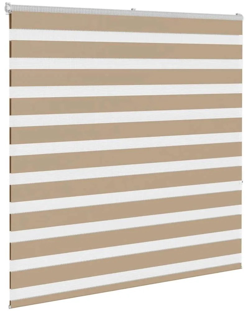 vidaXL Ζέβρα τυφλή 145x150 cm Πλάτος υφάσματος 140,9 εκ. Πολυεστέρας