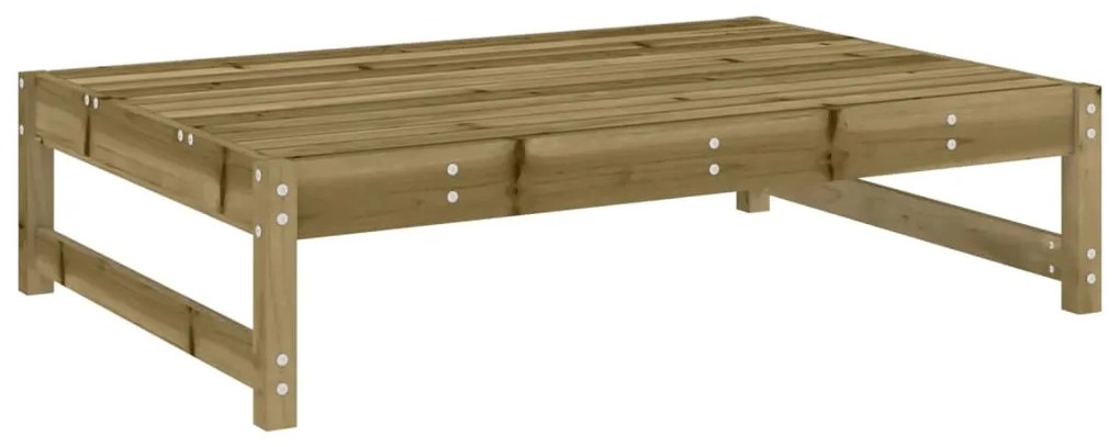 vidaXL Υποπόδιο Κήπου 120 x 80 εκ. από Εμποτισμένο Ξύλο Πεύκου