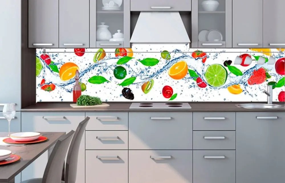 Αυτοκόλλητη φωτοταπετσαρία για φρούτα κουζίνας - 180x60