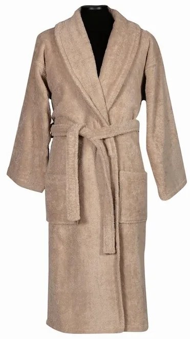 Μπουρνούζι Με Γιακά Status Beige Large 5205495253947