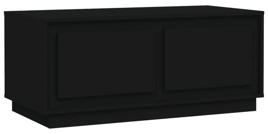 vidaXL Τραπεζάκι Σαλονιού Μαύρο 102x50x44 εκ. από Επεξεργασμένο Ξύλο