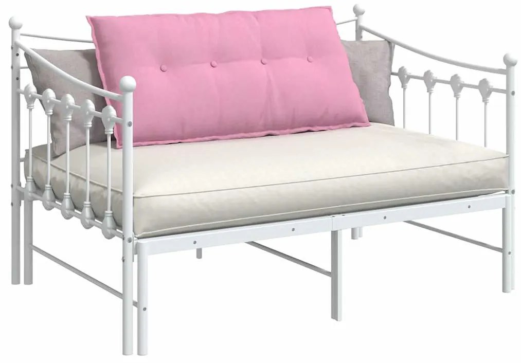 vidaXL Μαξιλάρι Πλάτης Ροζ 100 x 19 x 50 εκ ύφασμα