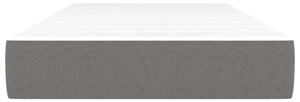 vidaXL Στρώμα με Pocket Springs για Παιδιά Σκ Γκρι 80x160εκ Υφασμάτινο