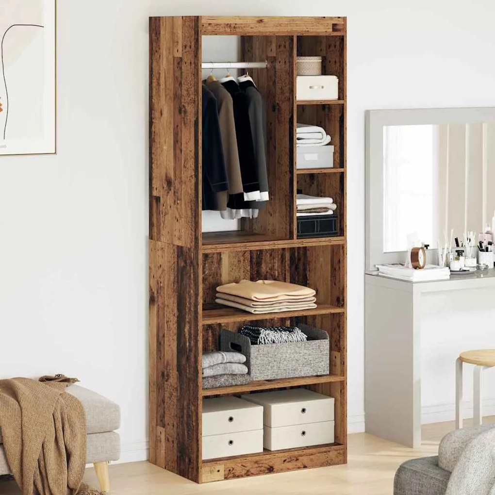 vidaXL Ντουλάπι Παλαιό ξύλο 77 x 48 x 102 cm Επεξεργασμένο ξύλο