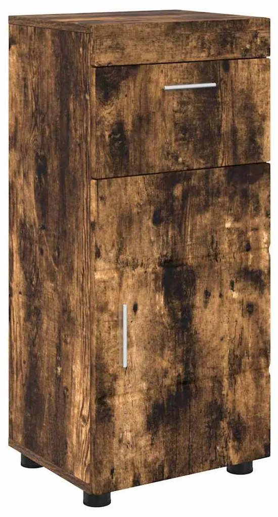 vidaXL Σετ Ντουλαπιών Μπάνιου TULUM Καπνιστό Δρύς 37 x 31,5 x 82 εκ