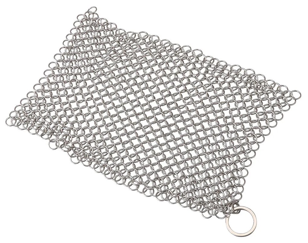 Αλυσίδα Καθαρισμού 17,5x29,4cm Ανοξείδωτη για Μαντεμένια Σκεύη 01-9953